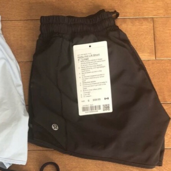 SOLD Black Lululemon Shorts - Picture 2 of 4